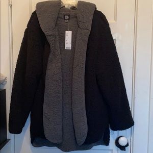 ❌SOLD❌ UO BDG Reversible Hooded Teddy Jacket